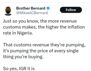 Custom revenue