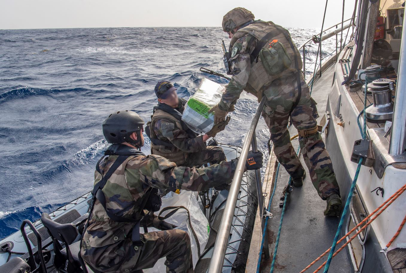 French navy cocaine