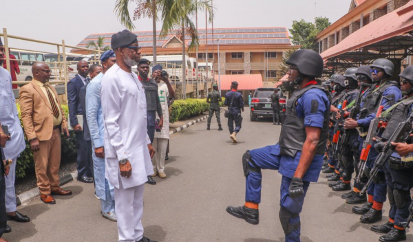 FG 'Hands Over' 2,200 NSCDC "Mining Marshalls" to Solid Minerals Minster, Dele Alake