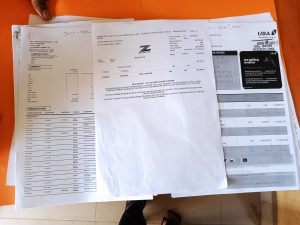 Bank statements