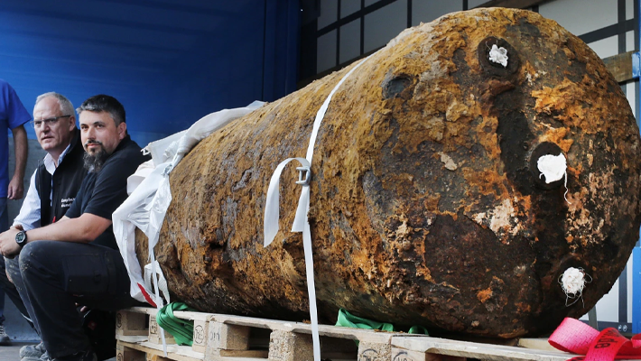 WWII Bomb Frankfurt