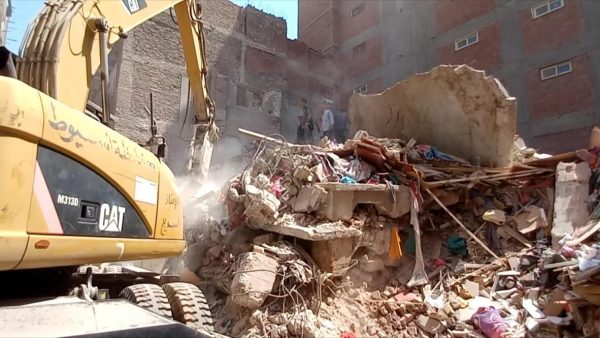 Egypt Building Collapse Assiut