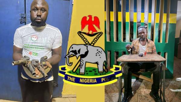 #EdoElection: Nigeria Police Force Arrests Two Alleged PDP-Sponsored Thugs
