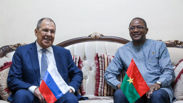 Russia and Burkina Faso Sign Joint Statement on 'No First Deployment of Weapons in Space'